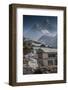 Teahouses with Mt. Ama Dablam in background.-Lee Klopfer-Framed Photographic Print