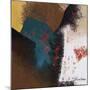 Teal Abstract II-Cyndi Schick-Mounted Giclee Print