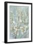 Teal Almond Blossoms-Asia Jensen-Framed Art Print