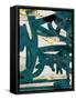 Teal and Flare 2-Cynthia Alvarez-Framed Stretched Canvas