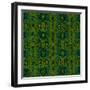 Teal Batik II-Baxter Mill Archive-Framed Art Print