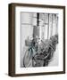 Teal Bike II-null-Framed Art Print
