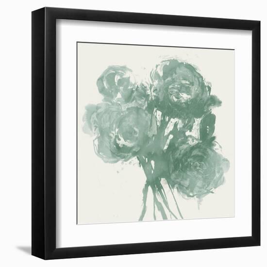 Teal Bundles II-Maya Woods-Framed Art Print