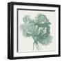 Teal Bundles II-Maya Woods-Framed Art Print