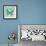 Teal Butterfly I-Alan Hopfensperger-Framed Art Print displayed on a wall