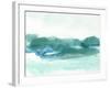 Teal Coast I-June Vess-Framed Art Print