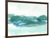 Teal Coast I-June Vess-Framed Art Print