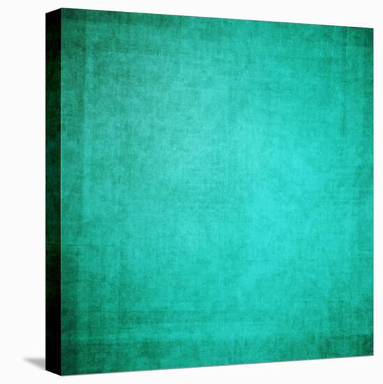 Teal Colored Background-ICPhotos-Stretched Canvas