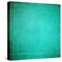 Teal Colored Background-ICPhotos-Stretched Canvas