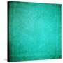 Teal Colored Background-ICPhotos-Stretched Canvas