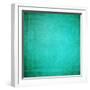 Teal Colored Background-ICPhotos-Framed Art Print