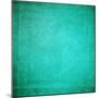 Teal Colored Background-ICPhotos-Mounted Art Print