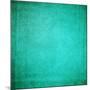 Teal Colored Background-ICPhotos-Mounted Art Print