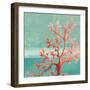 Teal Coral Reef I-Patricia Pinto-Framed Premium Giclee Print