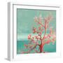 Teal Coral Reef I-Patricia Pinto-Framed Premium Giclee Print