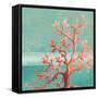 Teal Coral Reef I-Patricia Pinto-Framed Stretched Canvas