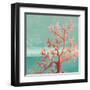 Teal Coral Reef I-Patricia Pinto-Framed Art Print