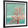 Teal Coral Reef I-Patricia Pinto-Framed Art Print