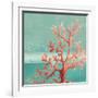 Teal Coral Reef I-Patricia Pinto-Framed Art Print