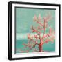 Teal Coral Reef I-Patricia Pinto-Framed Art Print