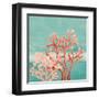 Teal Coral Reef II-Patricia Pinto-Framed Art Print