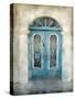 Teal Doorway-Kimberly Allen-Stretched Canvas