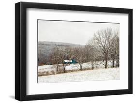 Teal Farmhouse-Brooke T. Ryan-Framed Photographic Print