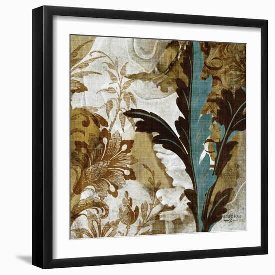 Teal Flow II-Studio 2-Framed Premium Photographic Print