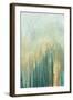 Teal Golden Woods-Roberto Gonzalez-Framed Art Print