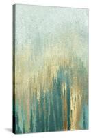 Teal Golden Woods-Roberto Gonzalez-Stretched Canvas