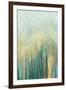 Teal Golden Woods-Roberto Gonzalez-Framed Art Print
