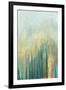 Teal Golden Woods-Roberto Gonzalez-Framed Art Print