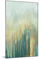 Teal Golden Woods-Roberto Gonzalez-Mounted Art Print