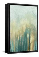 Teal Golden Woods-Roberto Gonzalez-Framed Stretched Canvas