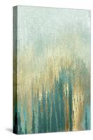 Teal Golden Woods-Roberto Gonzalez-Stretched Canvas