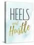 Teal Hustle-Amanda Greenwood-Stretched Canvas