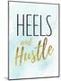 Teal Hustle-Amanda Greenwood-Mounted Art Print