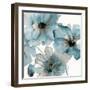 Teal Kissed-Victoria Brown-Framed Art Print