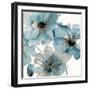 Teal Kissed-Victoria Brown-Framed Art Print