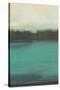 Teal Lake View I-Jodi Fuchs-Stretched Canvas