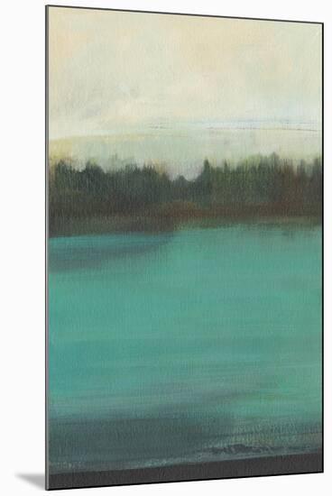 Teal Lake View I-Jodi Fuchs-Mounted Art Print