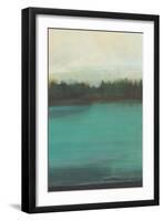 Teal Lake View I-Jodi Fuchs-Framed Art Print