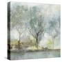 Teal Landscape-Isabelle Z-Stretched Canvas