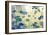 Teal Lily-Anna Polanski-Framed Art Print