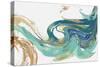 Teal Marble-null-Stretched Canvas