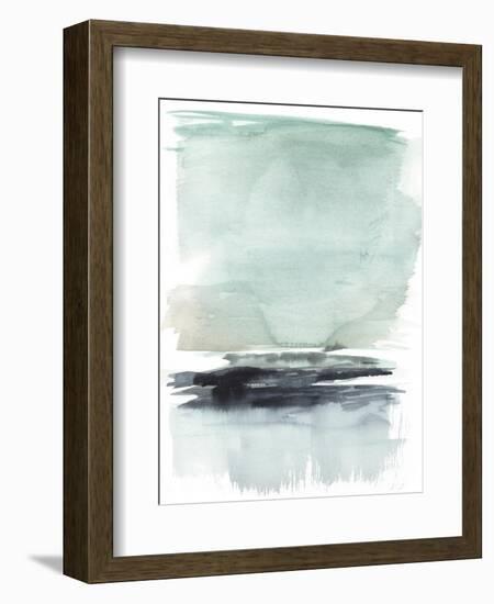 Teal Moor I-Jennifer Goldberger-Framed Art Print