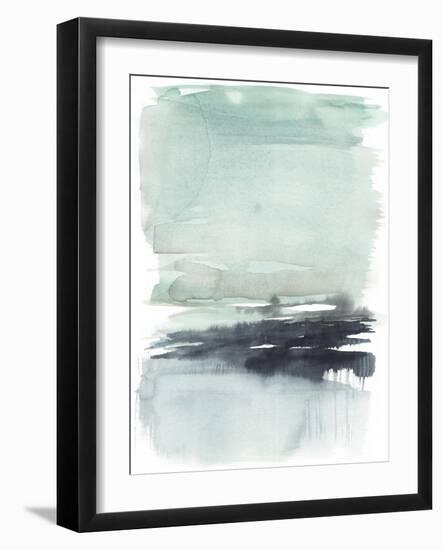 Teal Moor II-Jennifer Goldberger-Framed Art Print