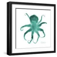 Teal Octopus-Albert Koetsier-Framed Art Print