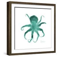 Teal Octopus-Albert Koetsier-Framed Premium Giclee Print