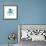Teal Octopus-Albert Koetsier-Framed Premium Giclee Print displayed on a wall